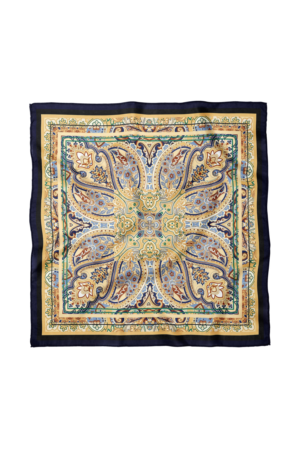 Ethnic Patterned Scarf / Bandana 70x70cm
