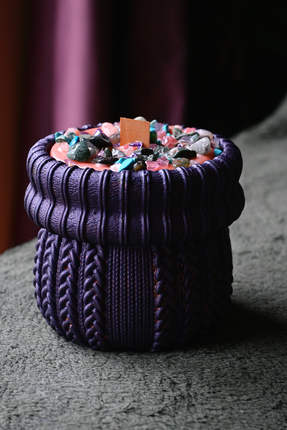 Özgüneş4c Doğal Taşlı Dekoratif Mum