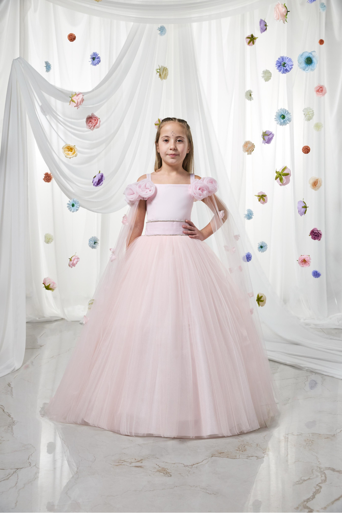 moona kids 4-11 Yaş Kız Çocuk Abiye