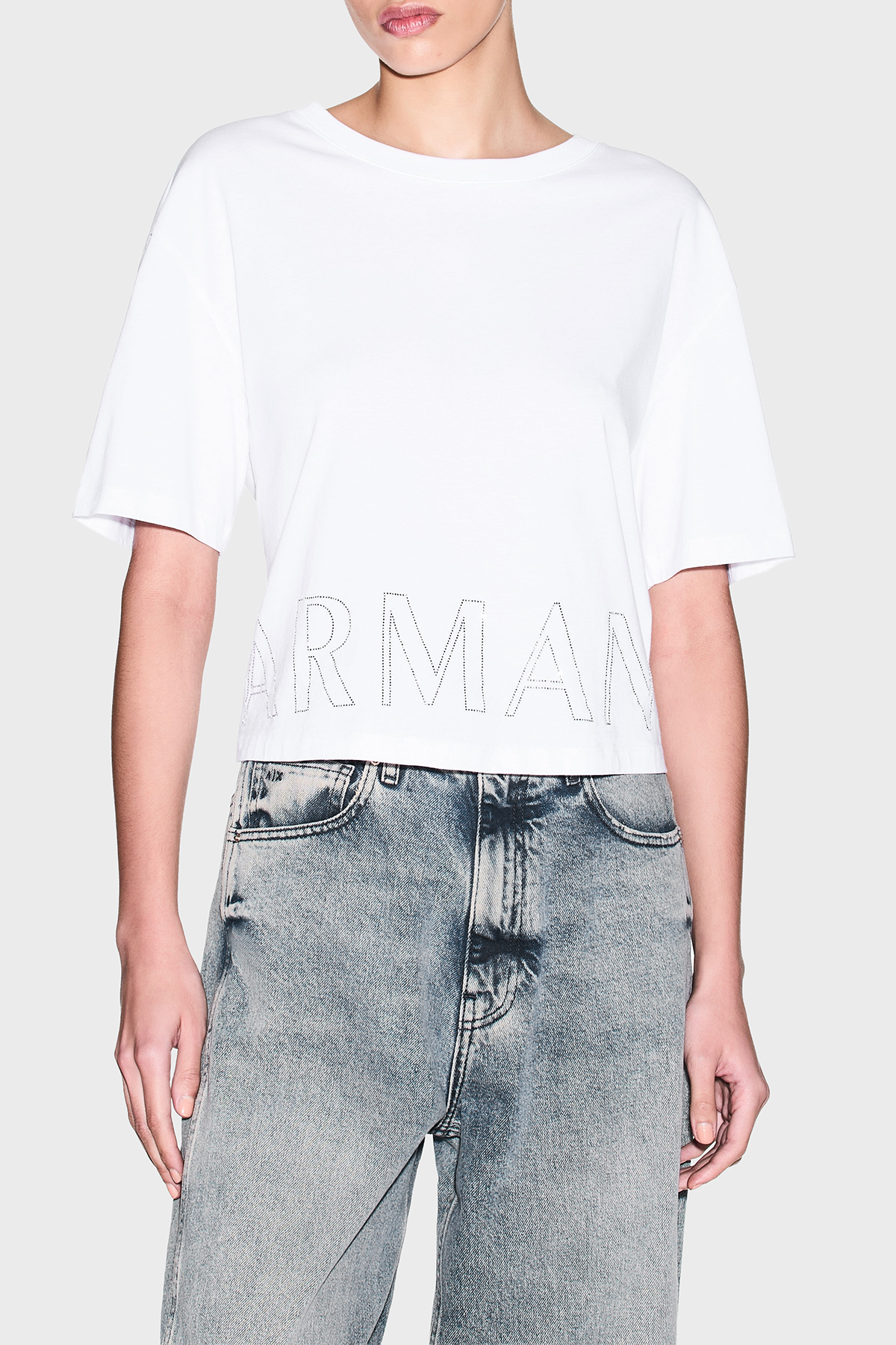 تیشرتزنانهArmani Exchangeسفید