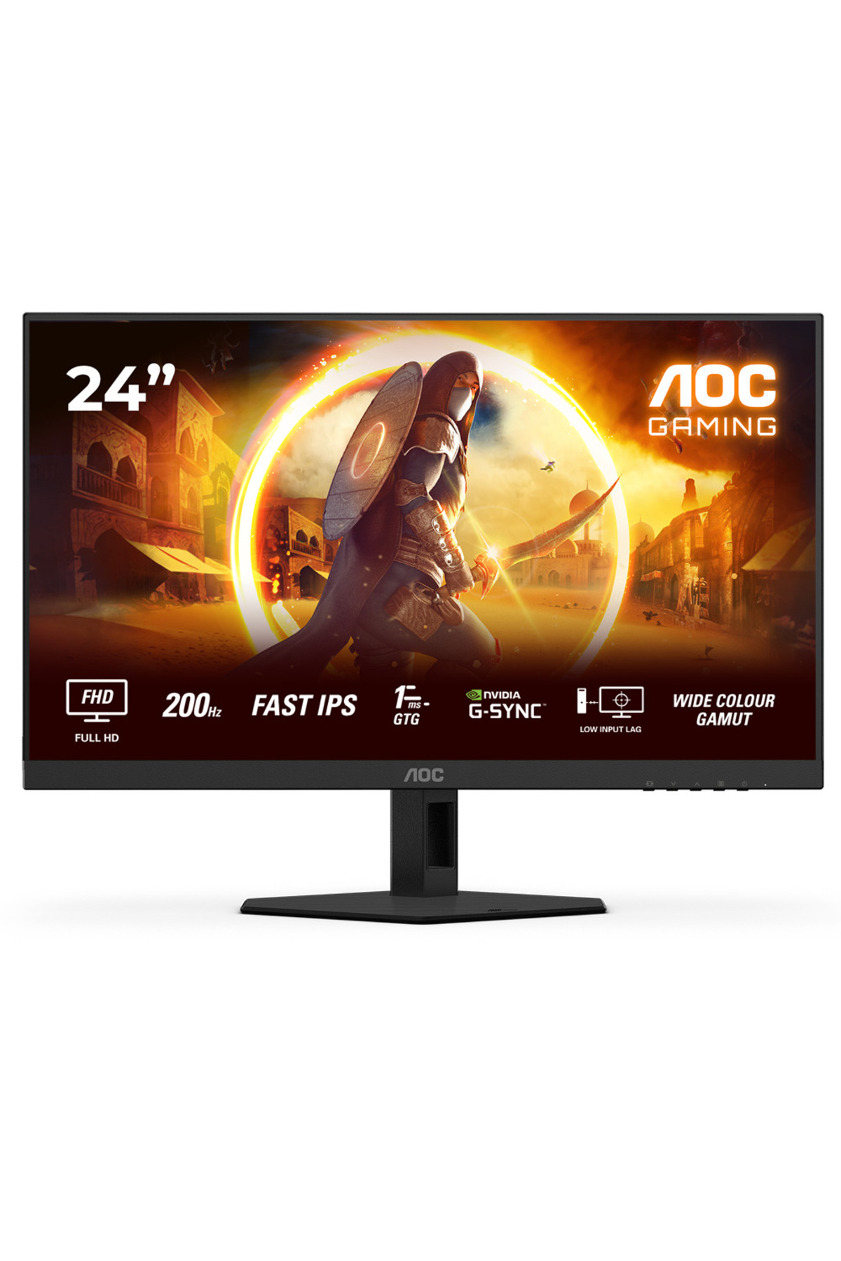 AOC 23.8型 IPS FreeSync HDMI/DP 24V2Q 20年 AOC 24V2Q 23,8 inç monitör | AOC Monitör