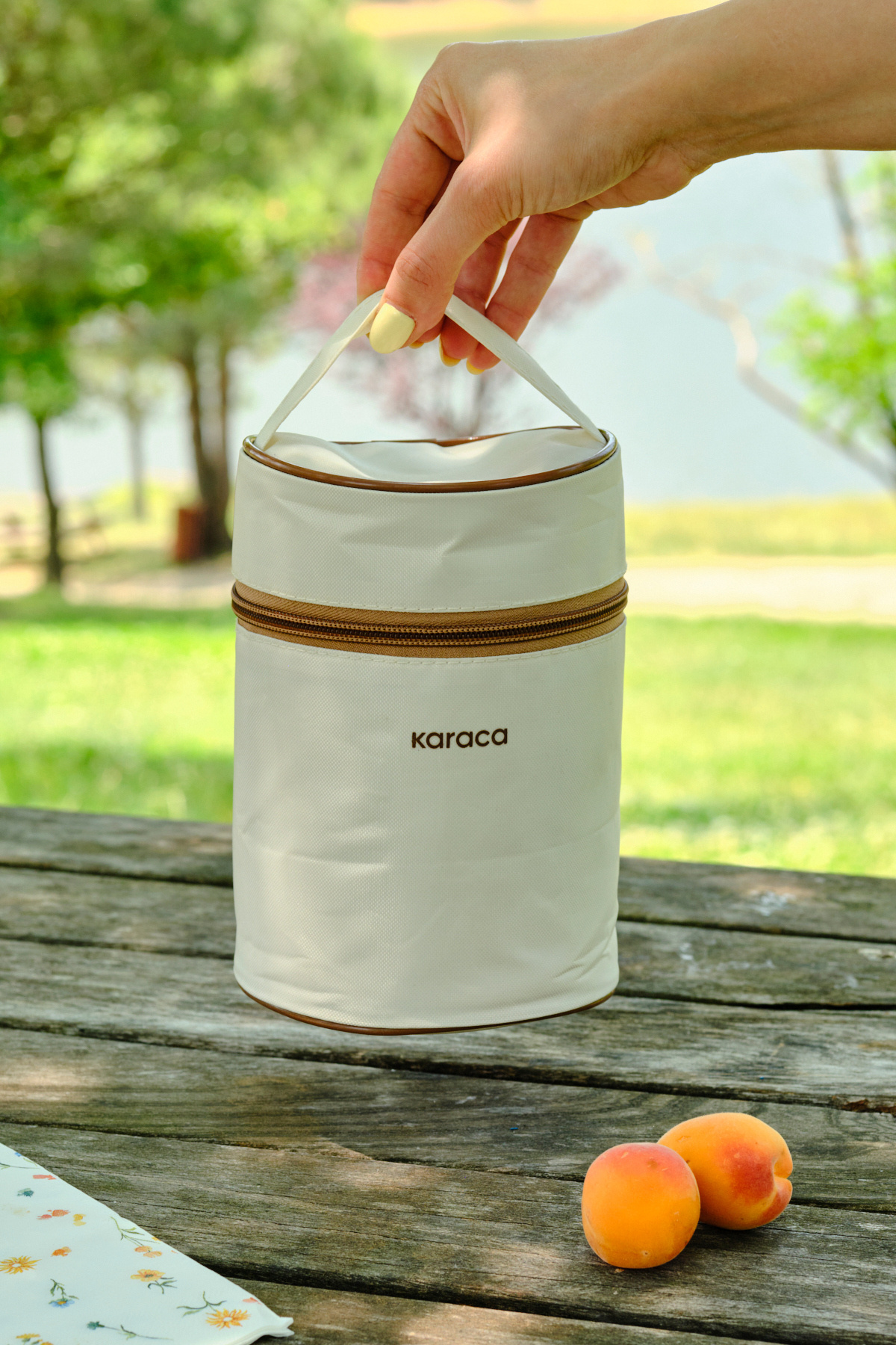 Karaca Packy 2 Katlı Taşıma Çantalı Paslanmaz Çelik Lunch Box fotoğrafı 4 (önizleme)