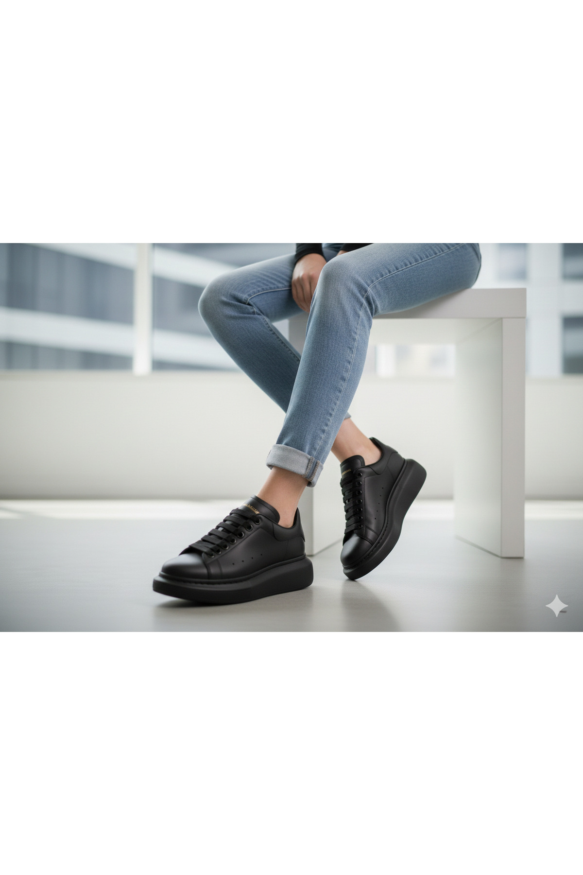 zege shoes  Aura Sneaker Günlük Spor Ayakkabı Yüksek Taban - Görsel 2