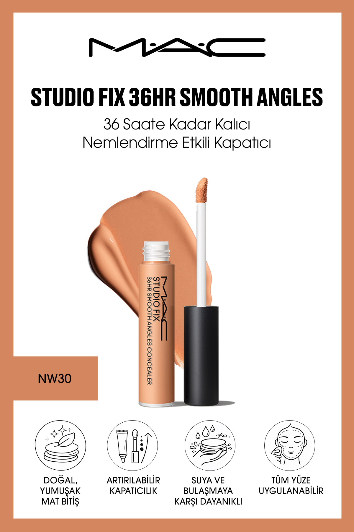 کانسیلر Studio Fix 36HR Smooth Angles با اثر مرطوب‌کنندگی ماندگار تا 36 ساعت - بژ — بژ 142119