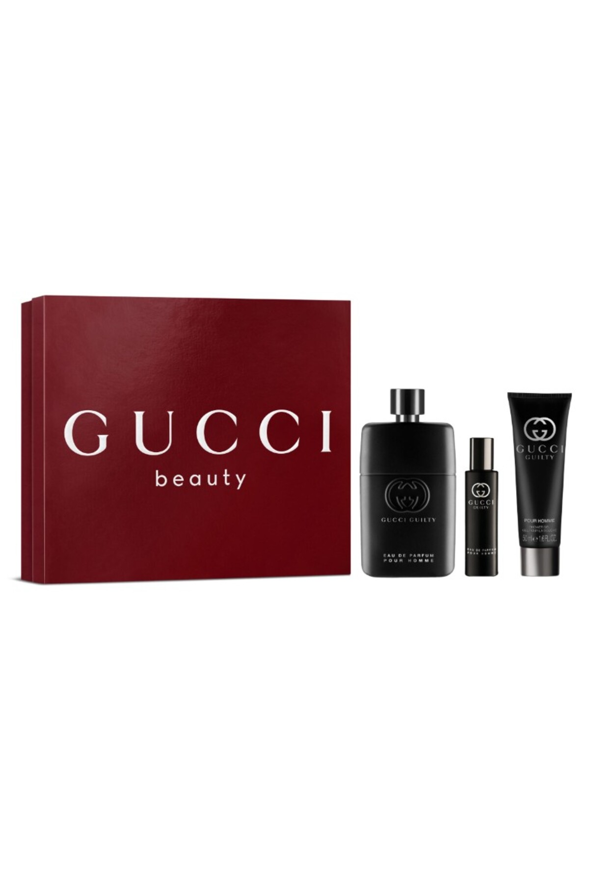 Gucci Guilty Pour Homme Edp 90 Ml + Shower Gel 50 Ml + Edp 15 Ml