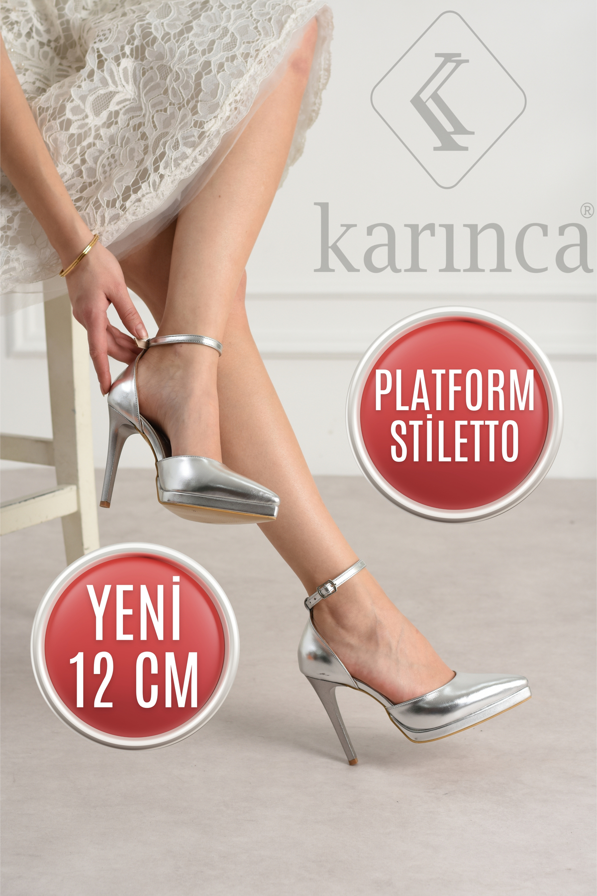Gümüş Stiletto