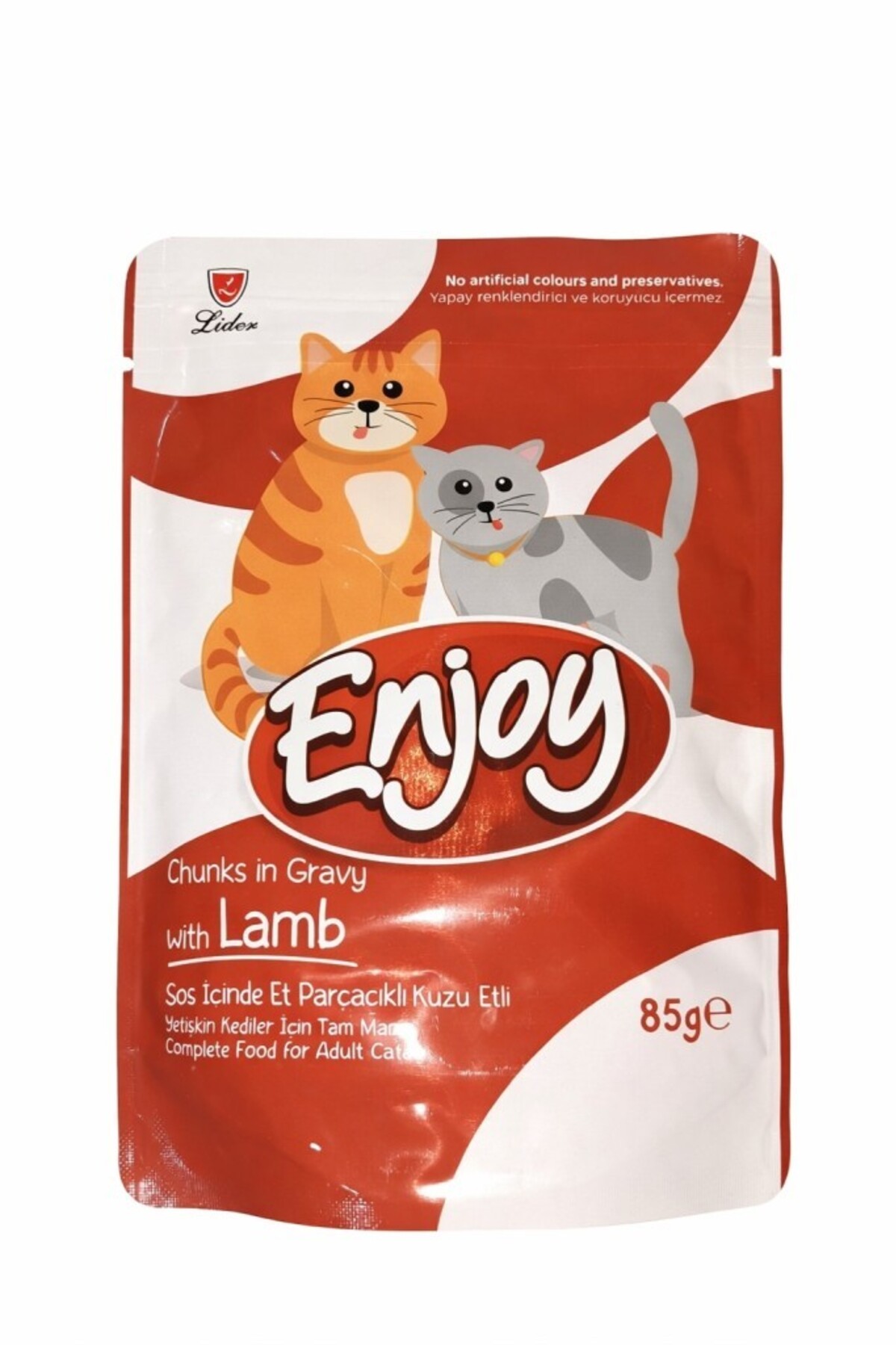 Enjoy Pouch Kuzulu Kedi Konservesi 85 gr - Fiyatı, Yorumları