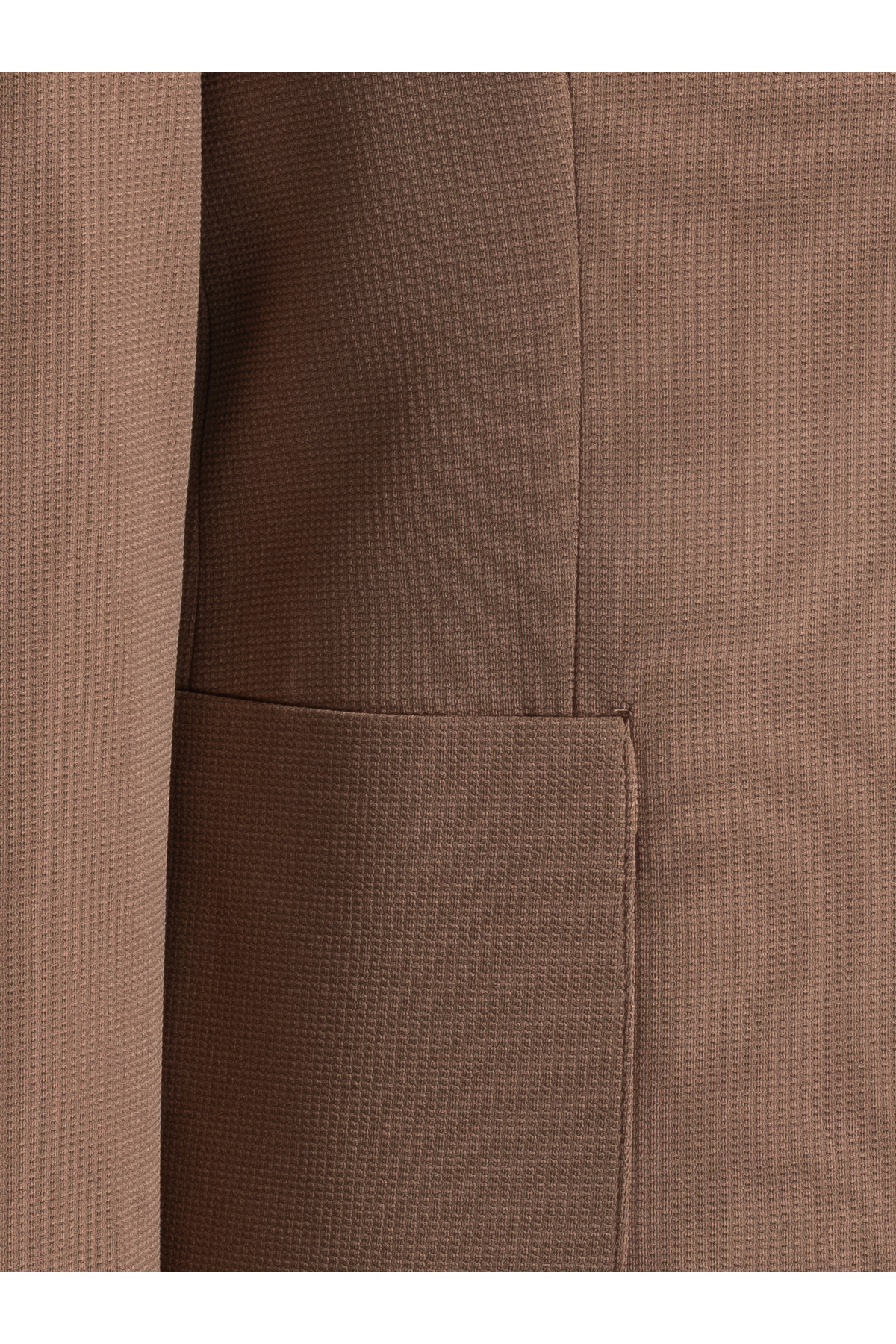 Sergio Ferraro  Vizon Spor Klasik İtalyan Stil Slim Fit Erkek Blazer Ceket - Görsel 4