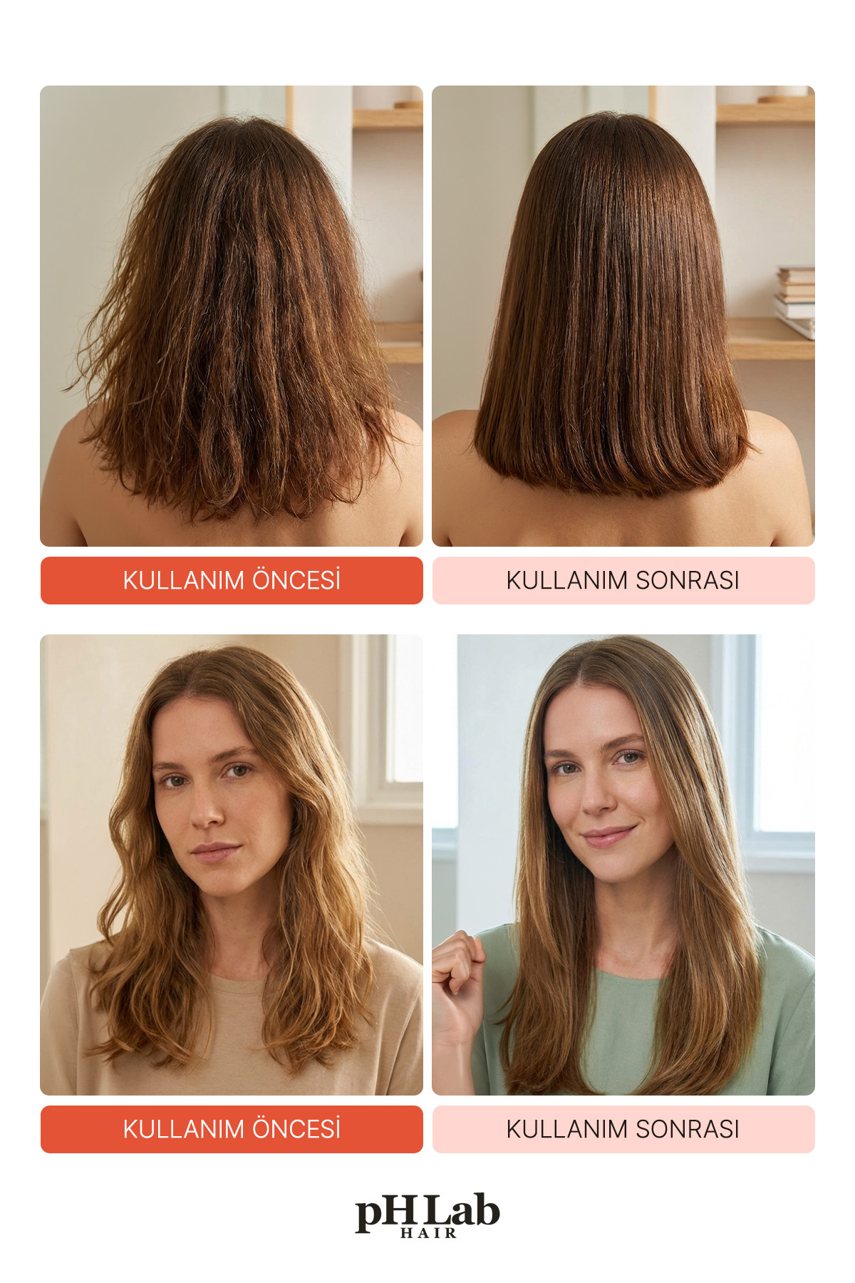 PhLab Hair Bond Therapy Komple Bakım Seti, Fermente Pirinç Suyu & Protein Complex — PHBTS-01 — تصویر 5 از 5