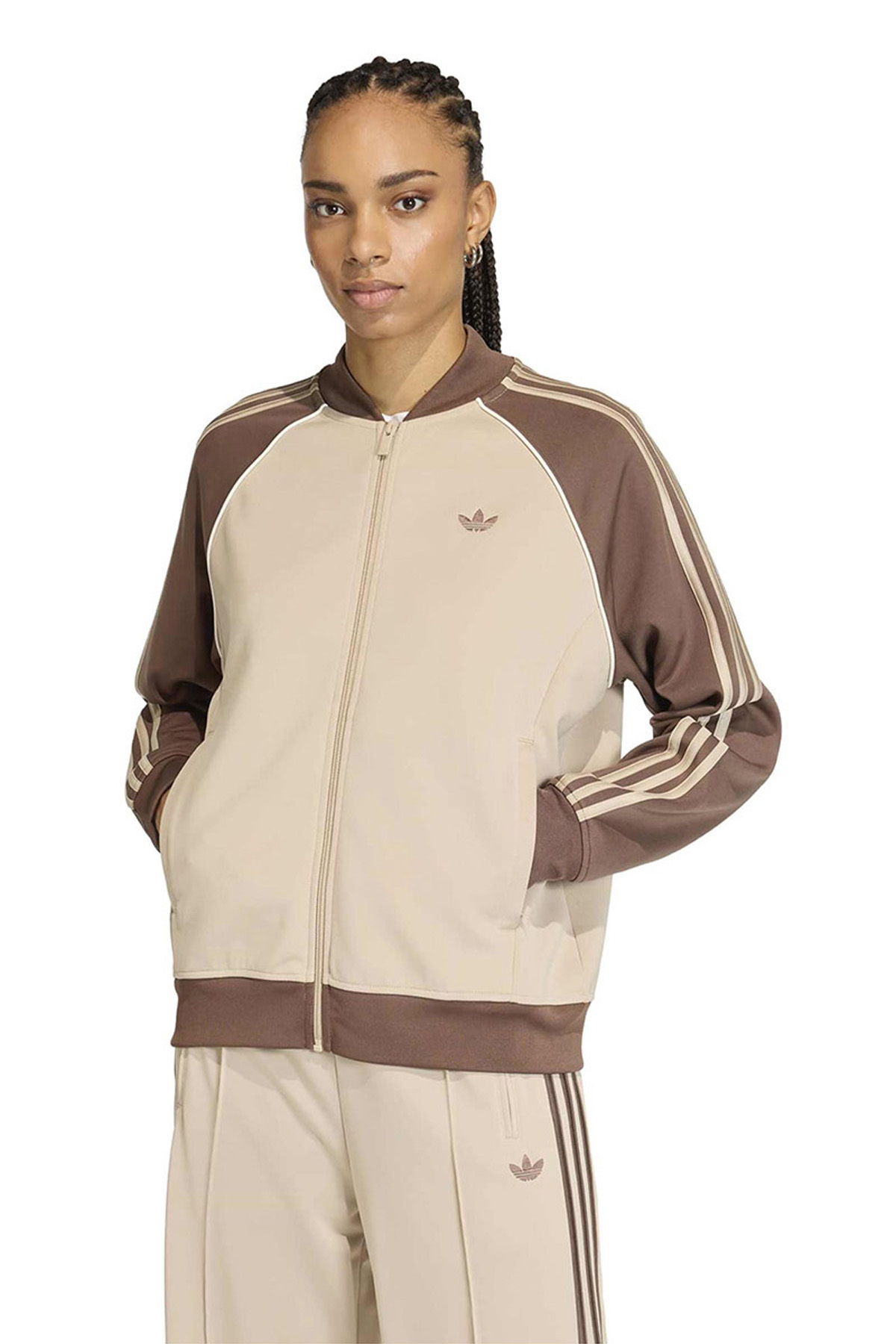 adidas Kadın Günlük Eşofman Üstü Sst Loose Tt Kd8825