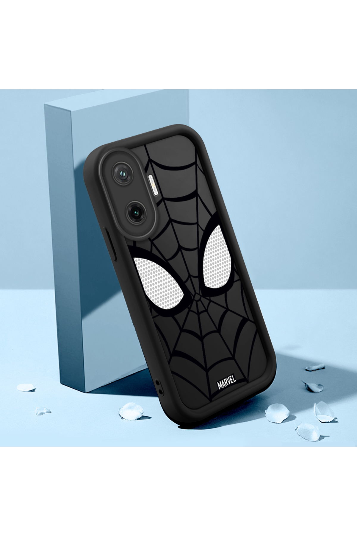 Poco F7 5G Compatible Case Slim Soft Silicone Phone Case Spider Pattern