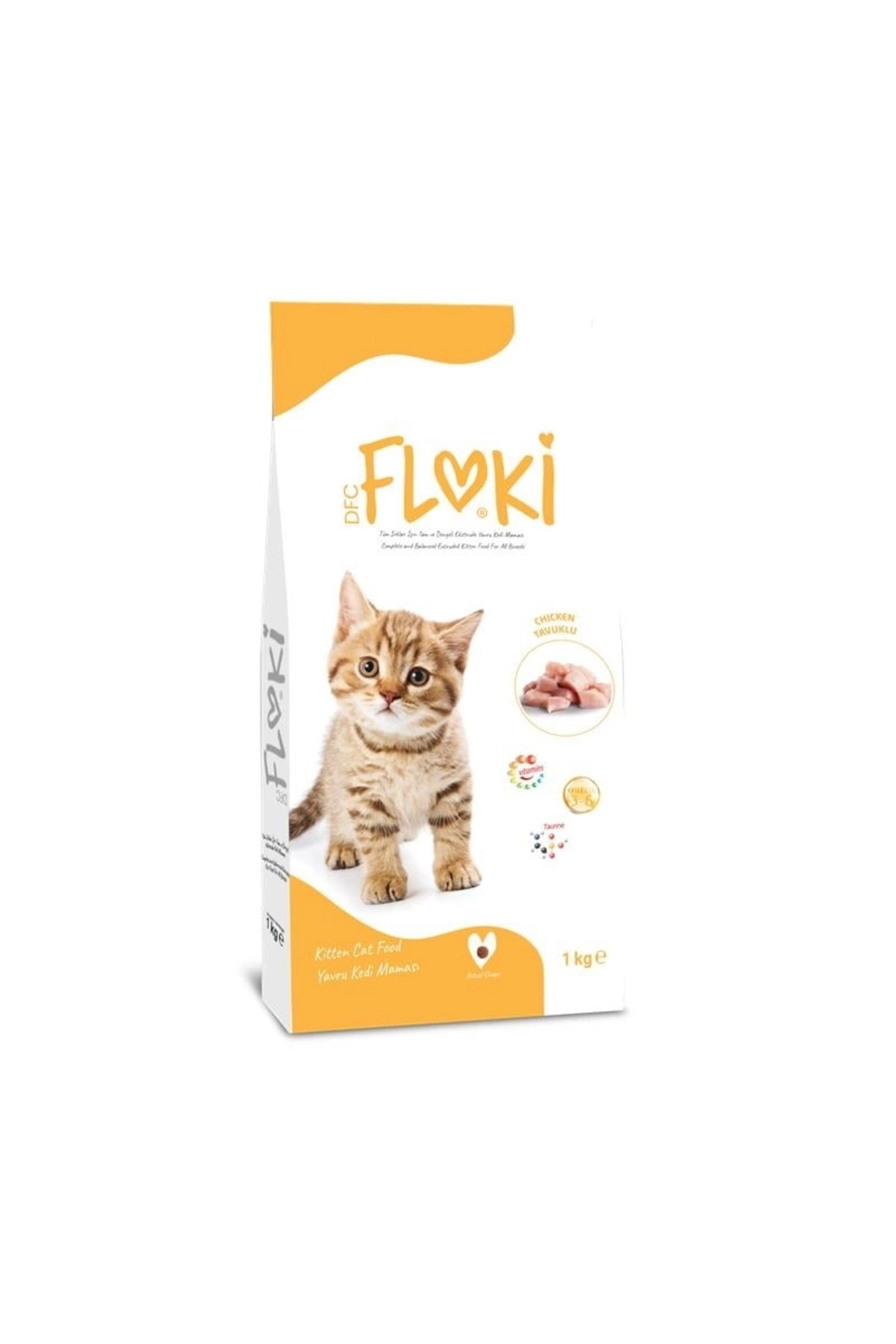 AquaHome Floki Kitten Tavuklu Yavru Kedi Maması 1 Kg