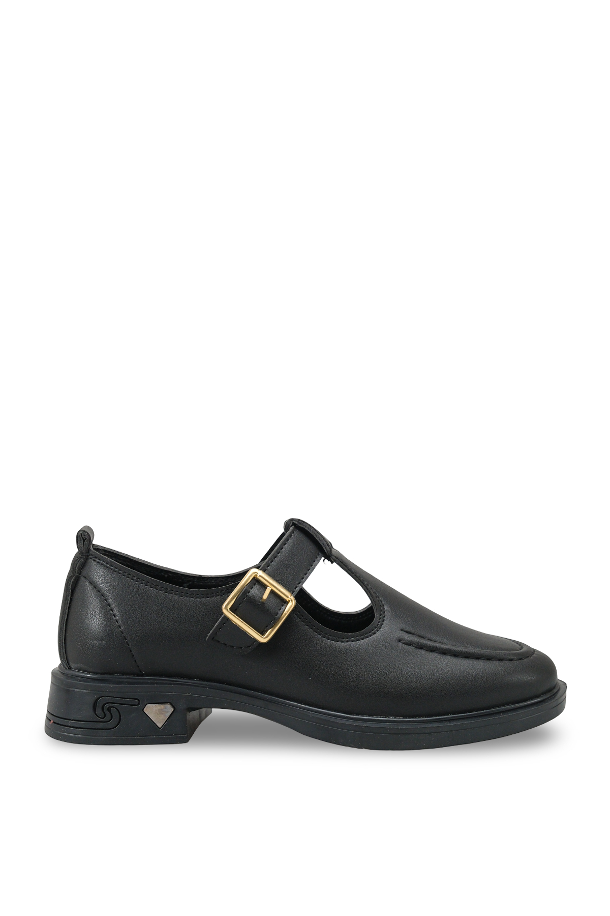 Riccon Kadın Loafer 0012350 Siyah Cilt görsel 4