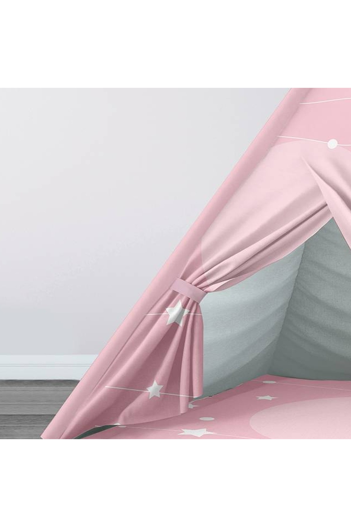 instababyrooms Çocuk Oyun Çadırı Uzay Dijital Baskılı fotoğrafı 2 (önizleme)