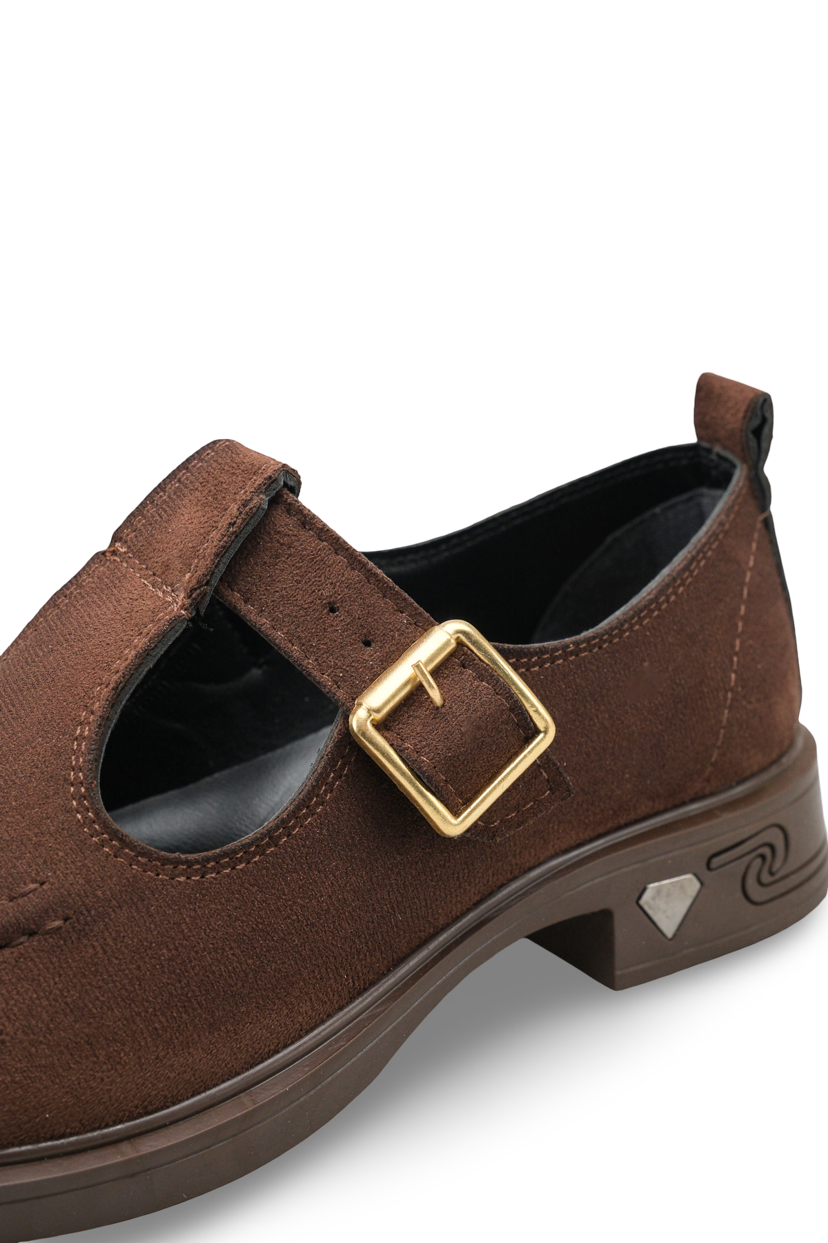 Riccon Kadın Loafer 0012350 Kahverengi Süet görsel 2