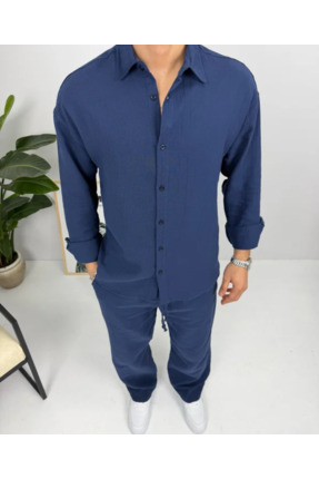 BlackNorth Oversize Pamuklu Müslin Takım