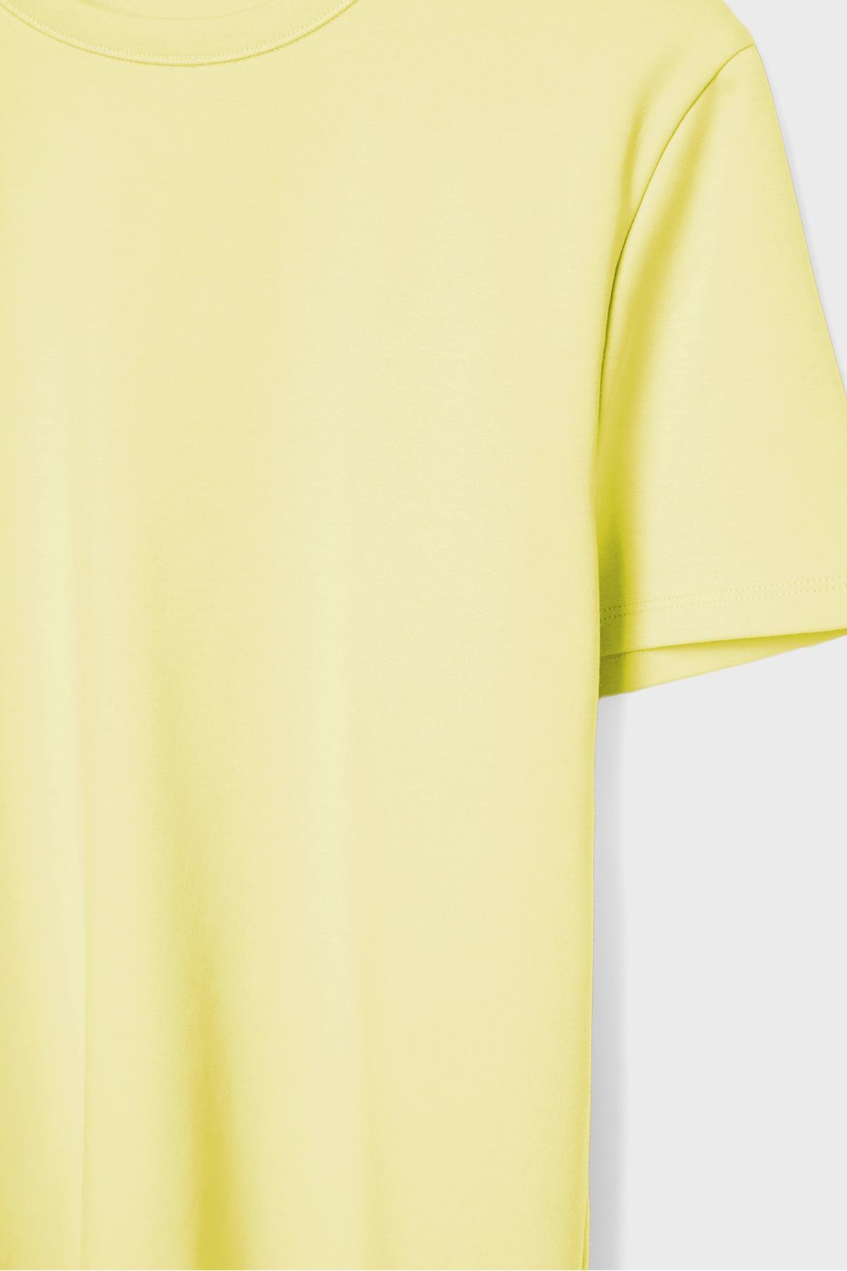 Stradivarius  Yumuşak dokunuşlu regular basic tişört - Görsel 8