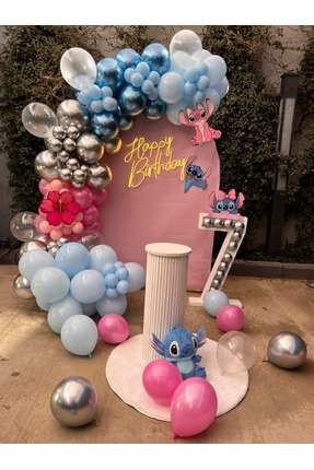Kalisan Stich 140 adet balon seti