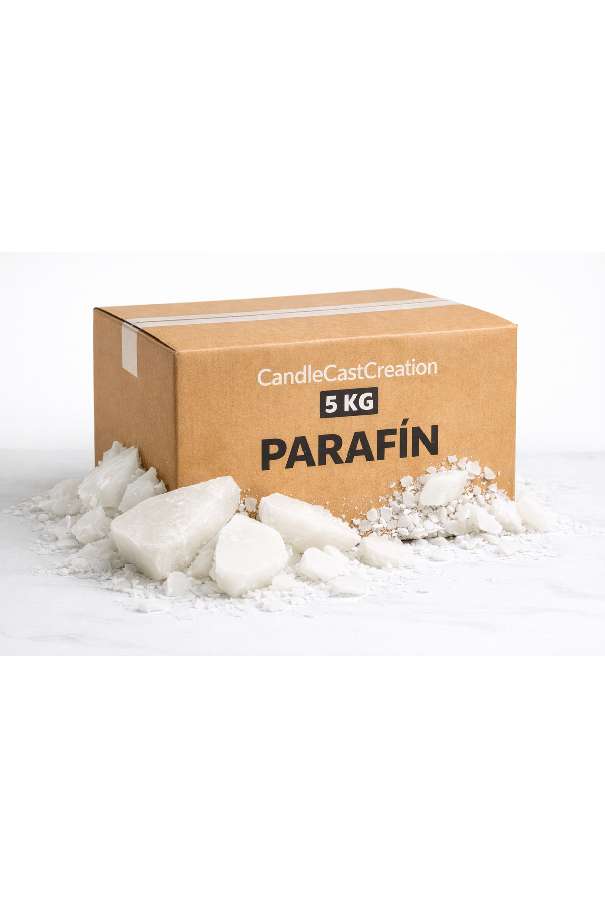Domestic Production Ready Paraffin Wax Making Material 5 KG