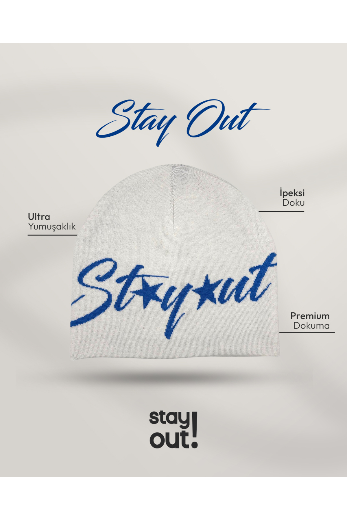 Stay Out y2k Bere görsel 2