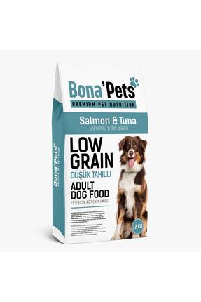bona pets Bona’Pets Premium Düşük Tahıllı Somonlu ve Ton Balıklı Yetişkin Köp...