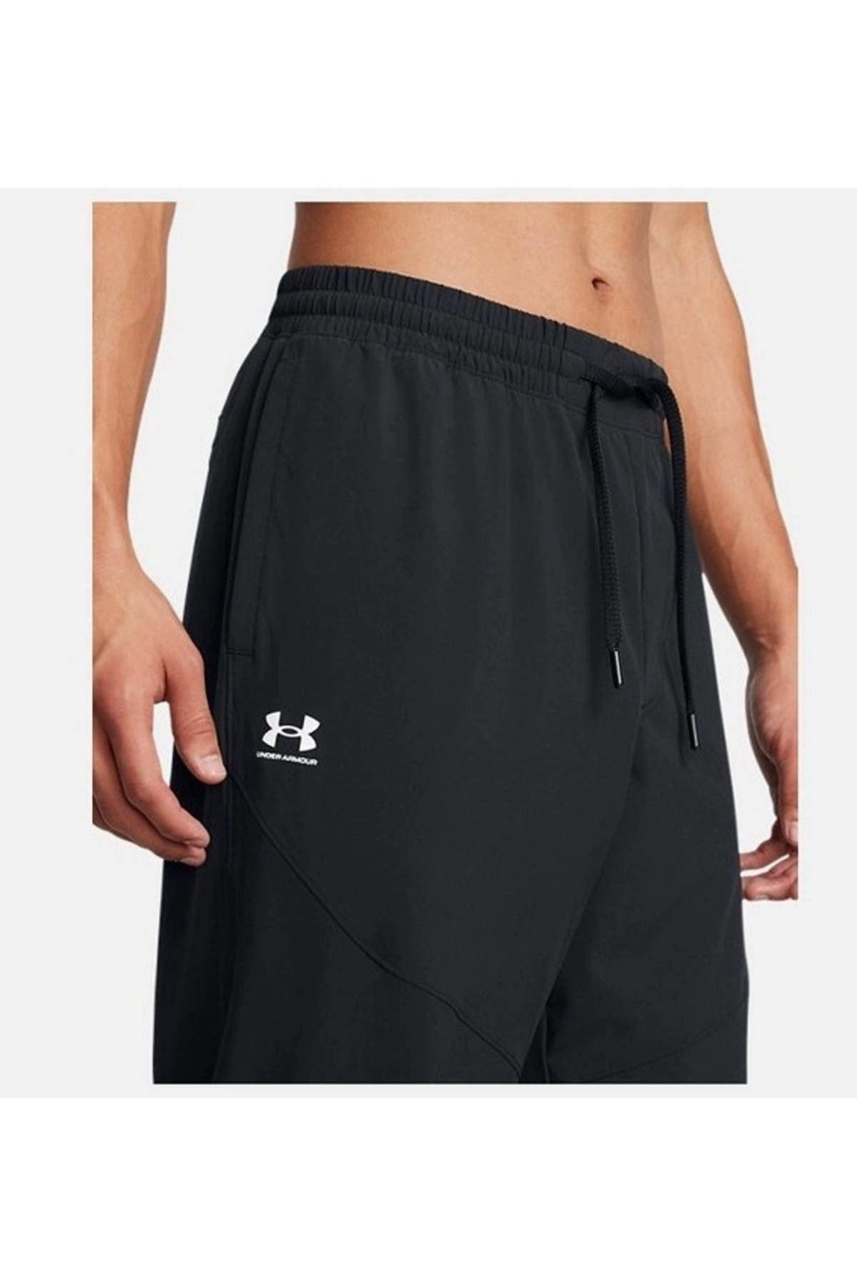 Under Armour Ua Vibe Woven Jogger Siyah Erkek Eşofman Altı 1386557-001 görsel 4