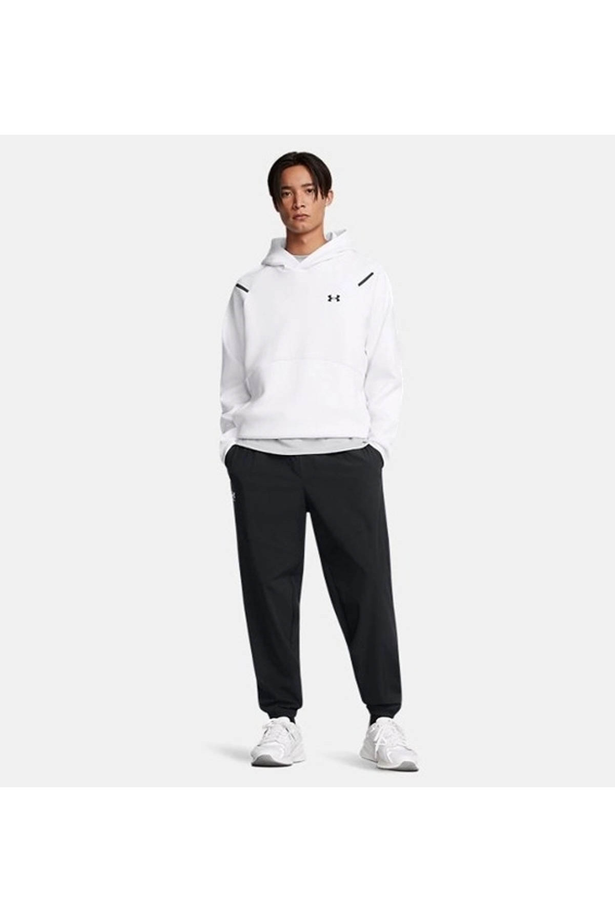 Under Armour Ua Vibe Woven Jogger Siyah Erkek Eşofman Altı 1386557-001 görsel 3