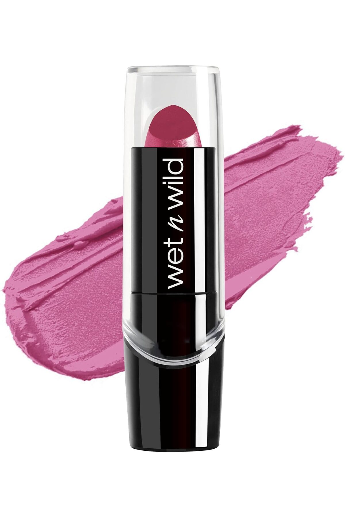 WET N WİLD Silk Finish Lipstick, Hydrating Rich Buildable Lip Color, Formulated with Vitamins A,E, &