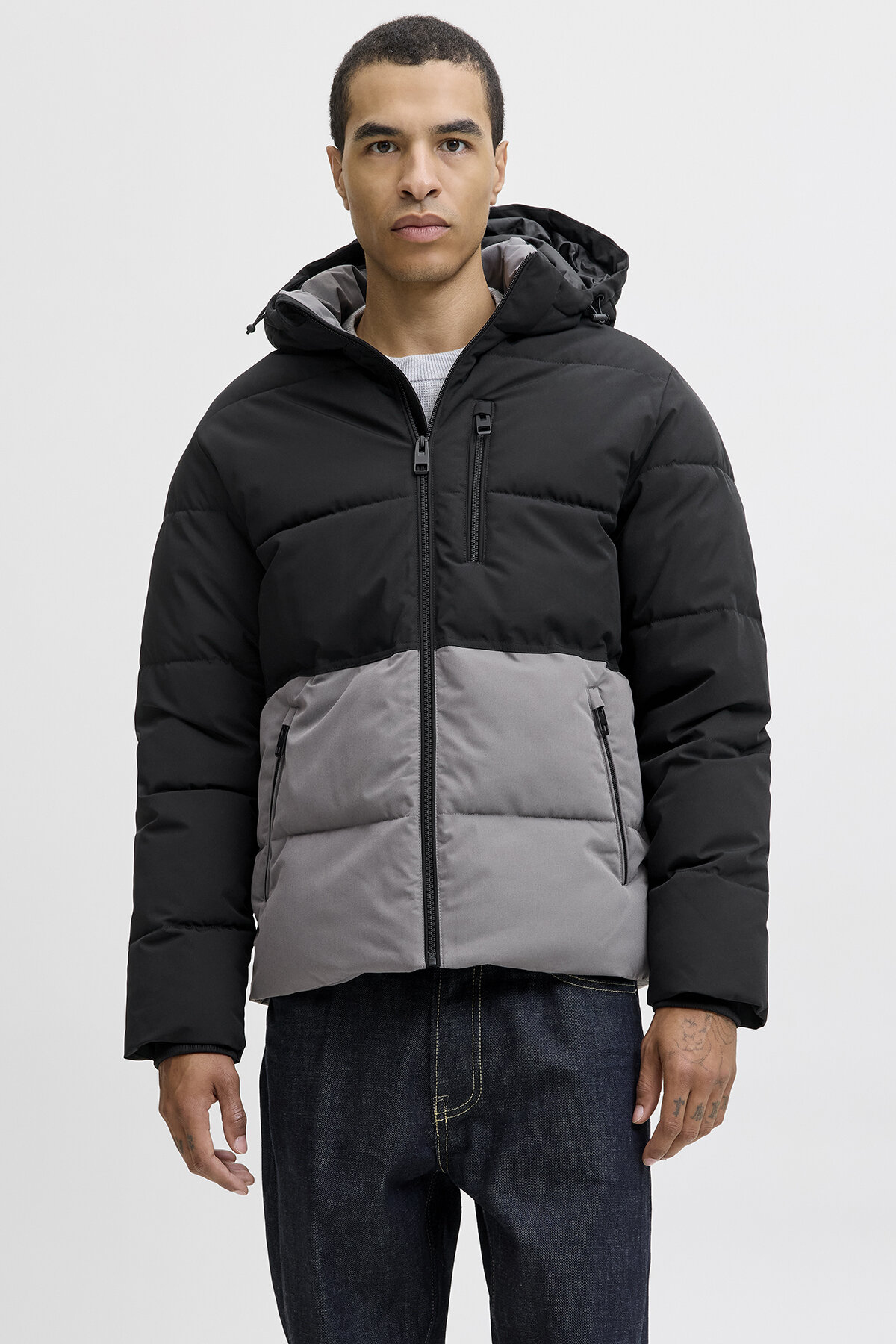 کت مردانه جک اند جونز مدل Owen کد 12278792 CASTLEROCK جک اند جونز کاپشن Jack & Jones