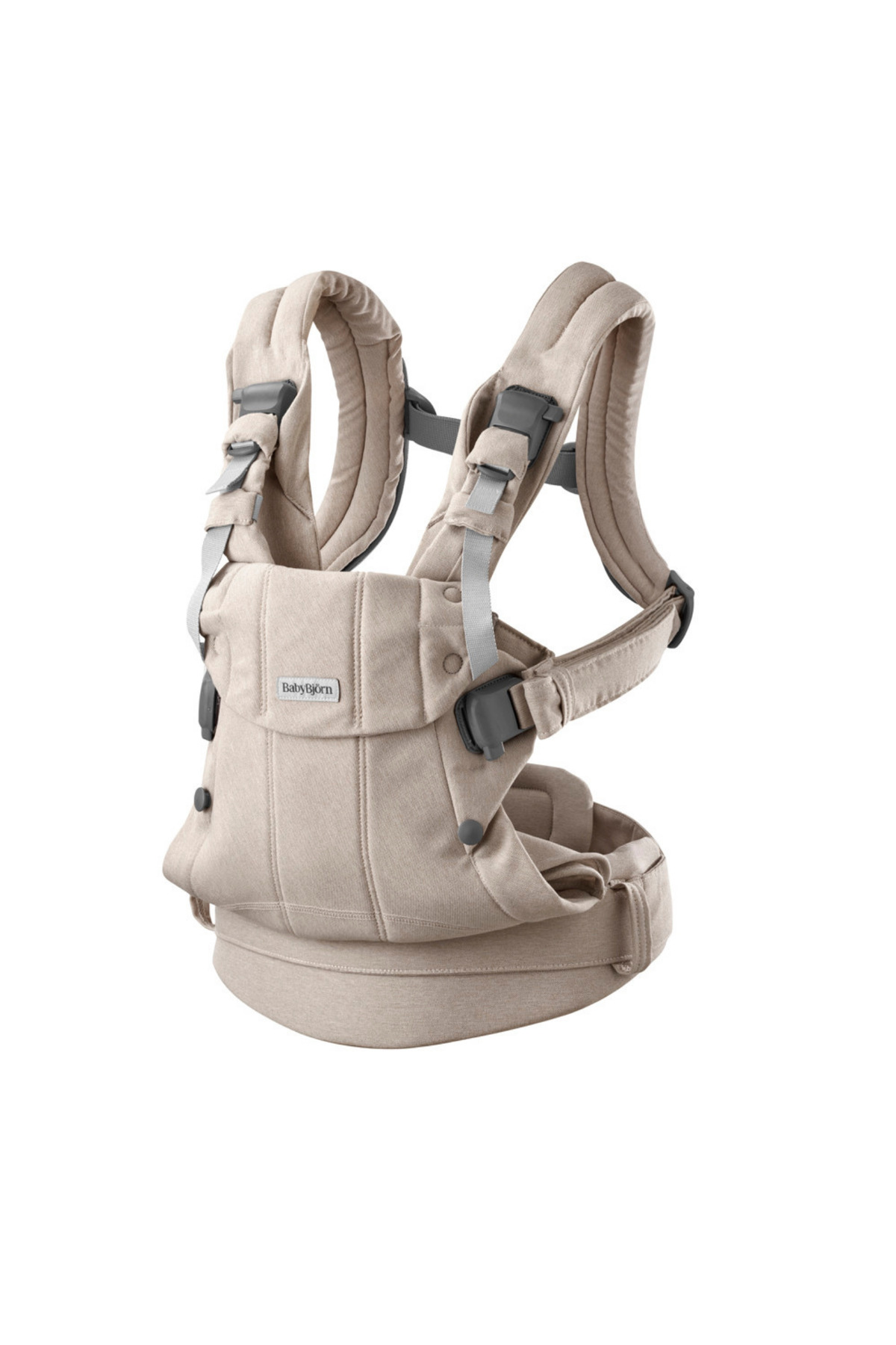 BabyBjörn Kanguru Harmony Woven Melange Light Beige fotoğrafı 3 (önizleme)