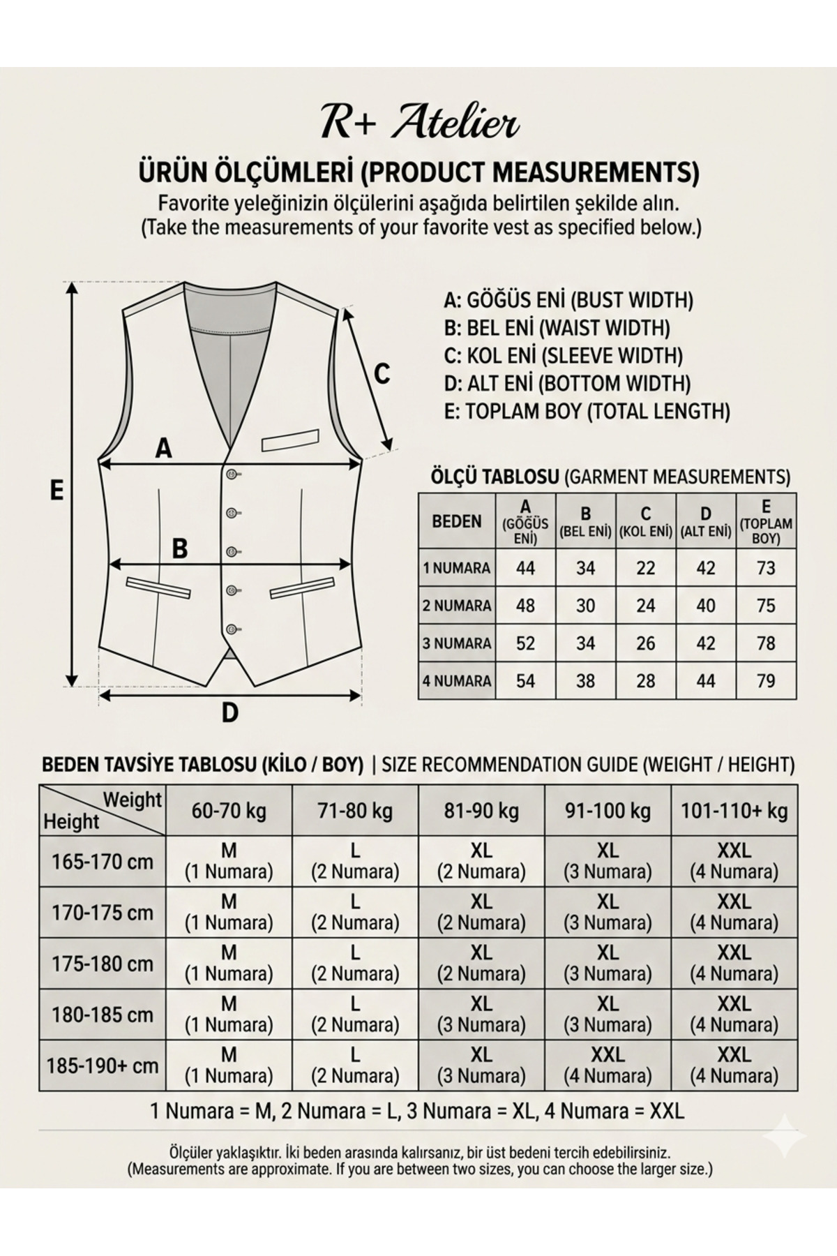 R+ Atelier  Mavi Polar Astarlı Su Geçirmez Kapitone Yelek - Rüzgar Geçirmez Dik Yaka - Görsel 2