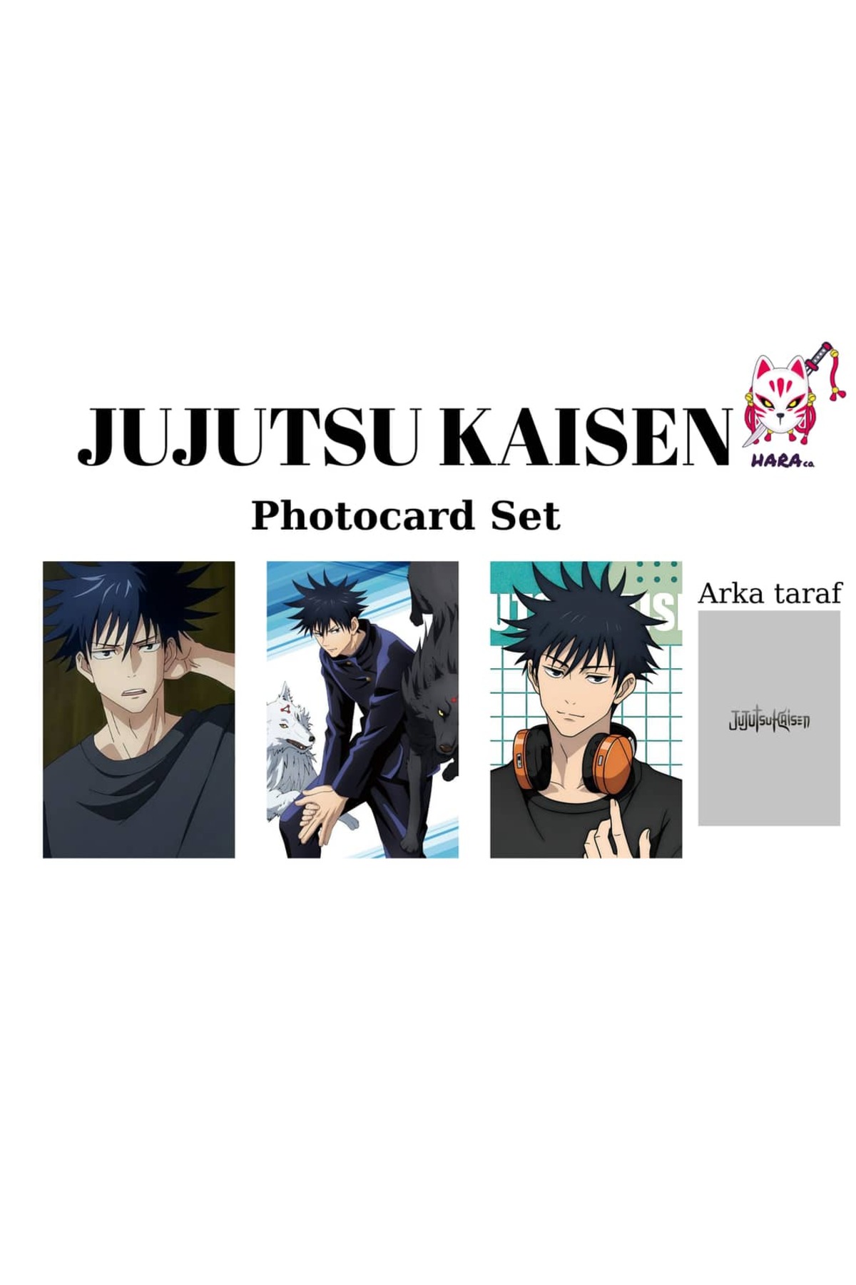 Hara Company Jujutsu Kaisen Animesi Megumi Fushiguro Anime