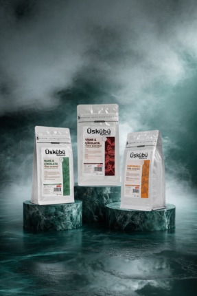 ÜSKÜBÜ KAHVECİSİ 3 lü Aromalı Türk kahvesi 3x200g