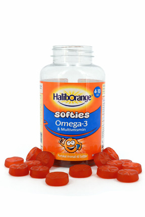 Haliborange Portakal Aromalı Omega-3 Destekli Multivitamin Softies