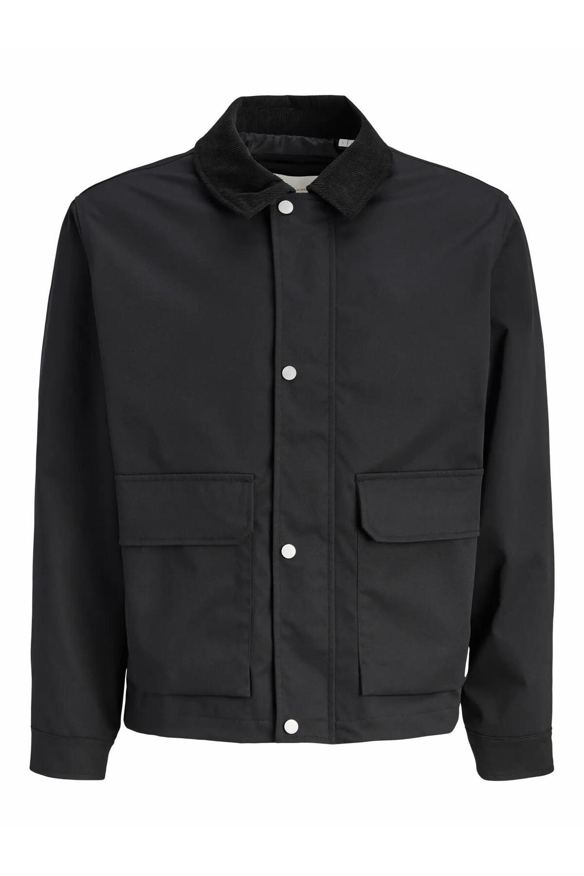 Jack & Jones Erkek Siyah Jorcatskılls Barn Jacket Sn Ceket 12291660-Black görsel 5