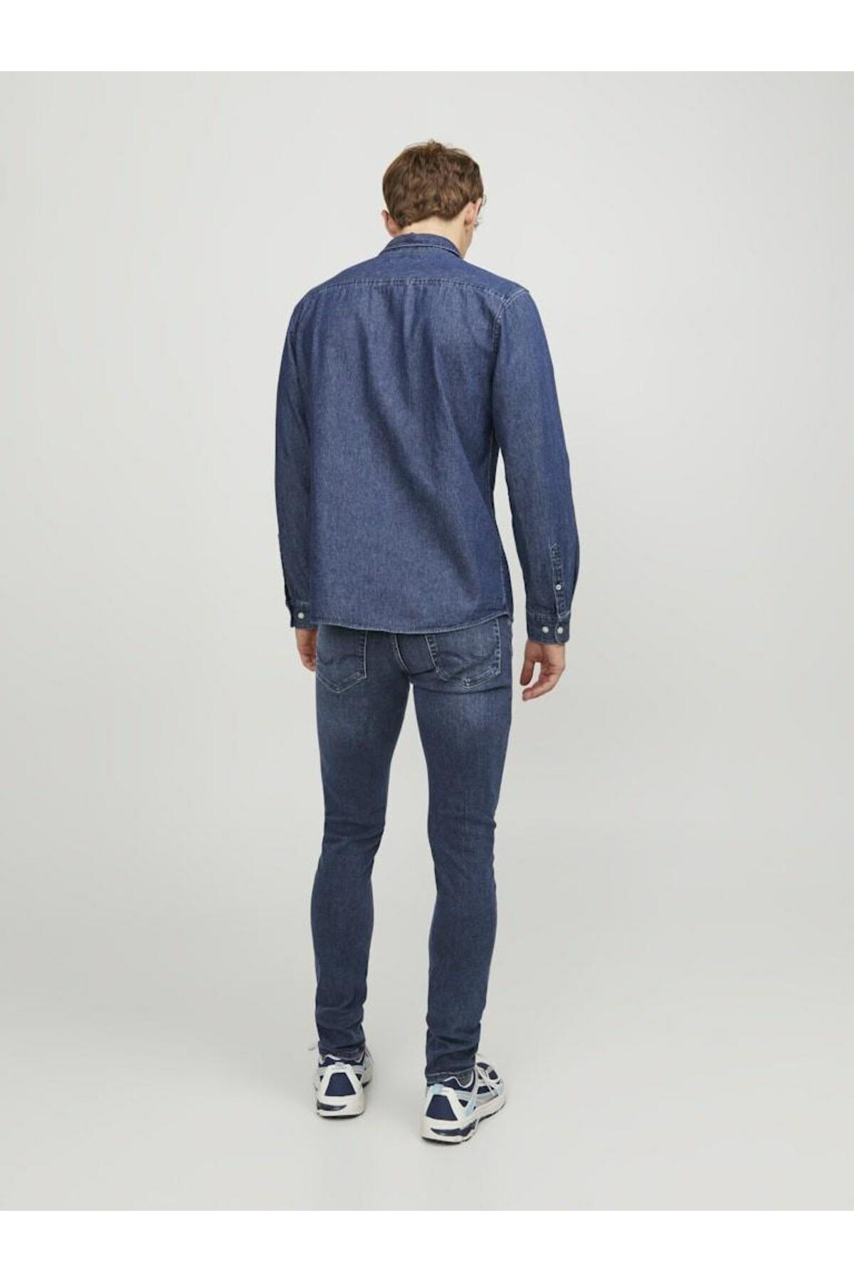 Jack & Jones  Jack Jones Glenn Orjınal 812 Erkek Jeans 12173407 - Görsel 5