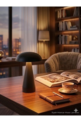 Ack MASA LAMBASI MAT SİYAH