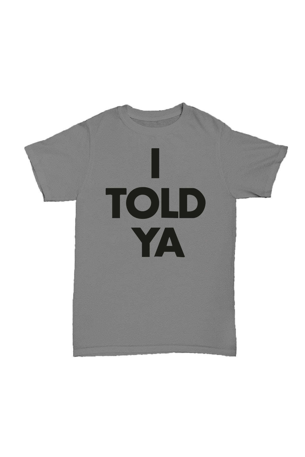 l'eivor I Told Ya Printed Cotton T-Shirt