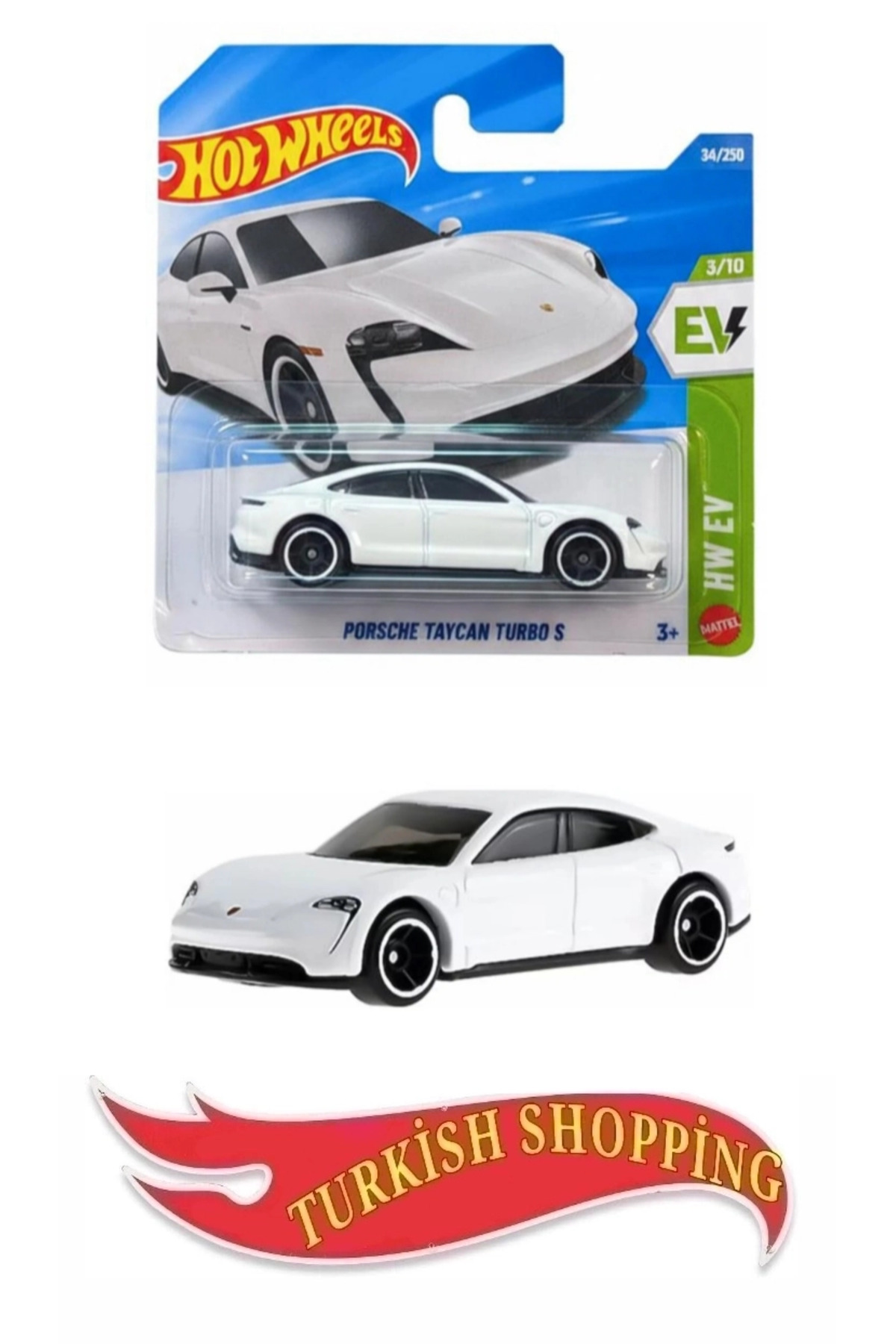 【レア本！希少】ThomasCook Continental Tible HOT WHEELS 1:64 Ölçek 2026 Case Porsche Taycan Turbo S - Fiyatı