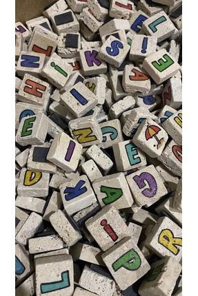 VeGa Baby Mom Harf Magnet (7 adet)