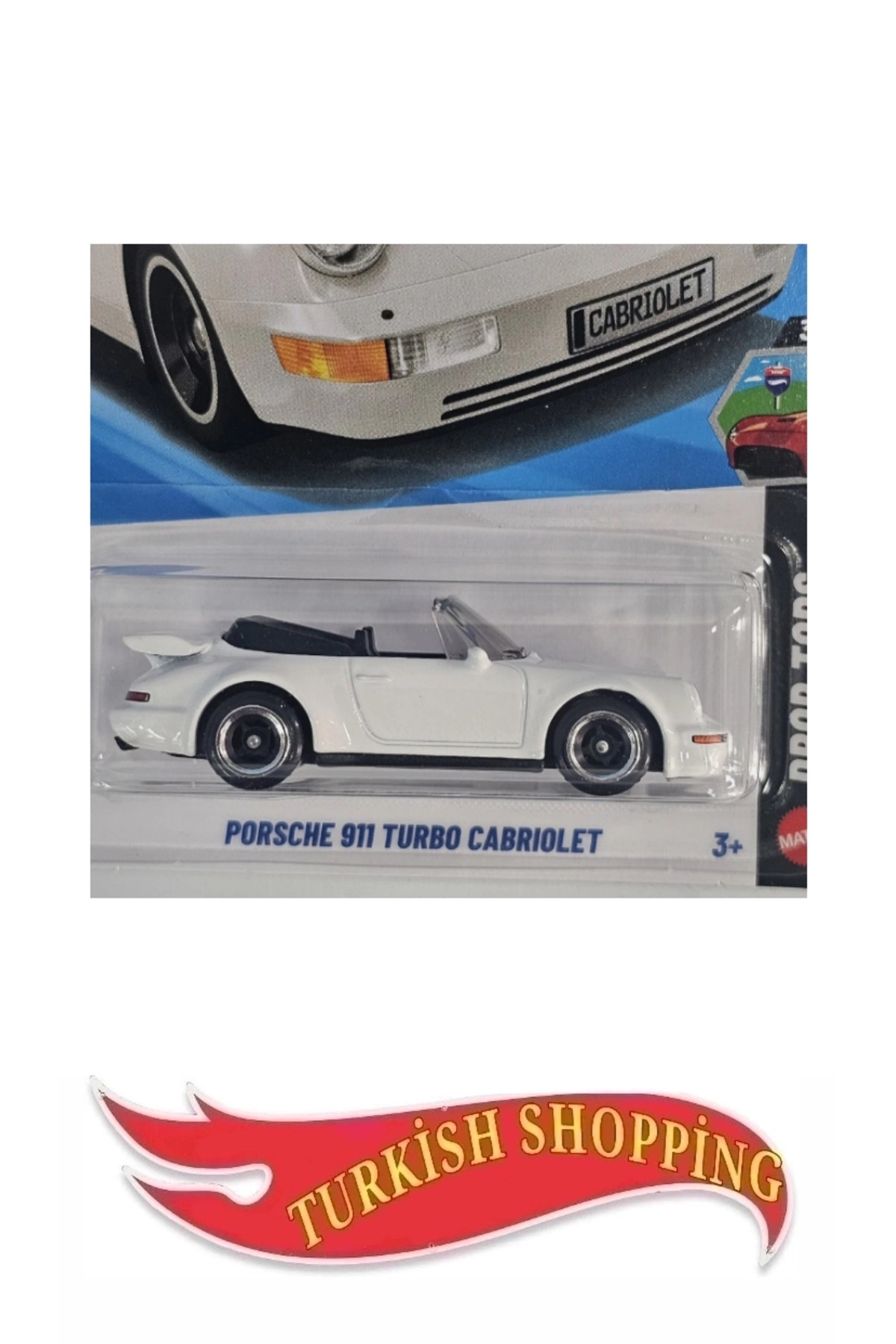 HOT WHEELS 1:64 Ölçek 2026 Case Porsche 911 Turbo Cabriolet