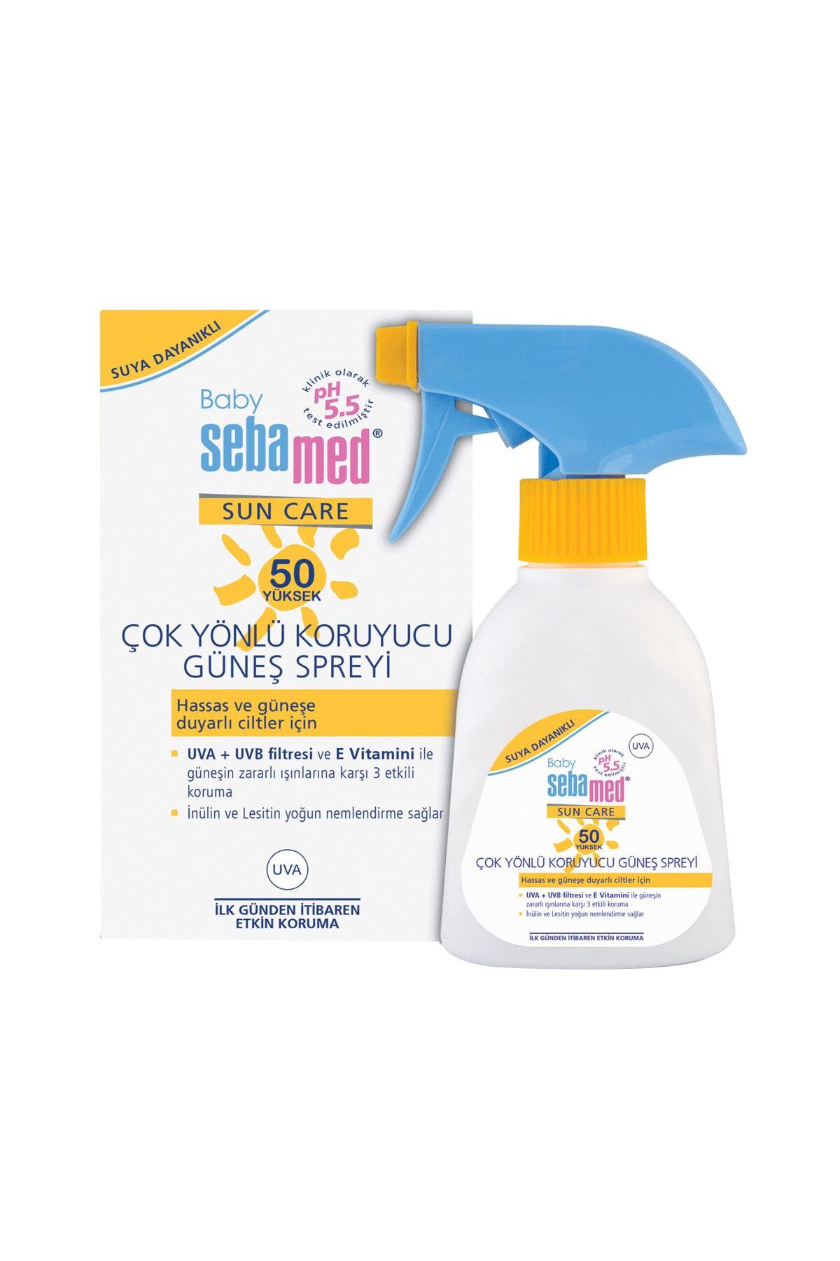 Sebamed Baby Çok Yönlü Koruyucu Güneş Spreyi 200 ml fotoğrafı 4 (önizleme)