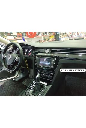 FD Damla Etiket Volkswagen Passat B8 Torpido, Konsol, Trim, Göğüs Kaplama Set...