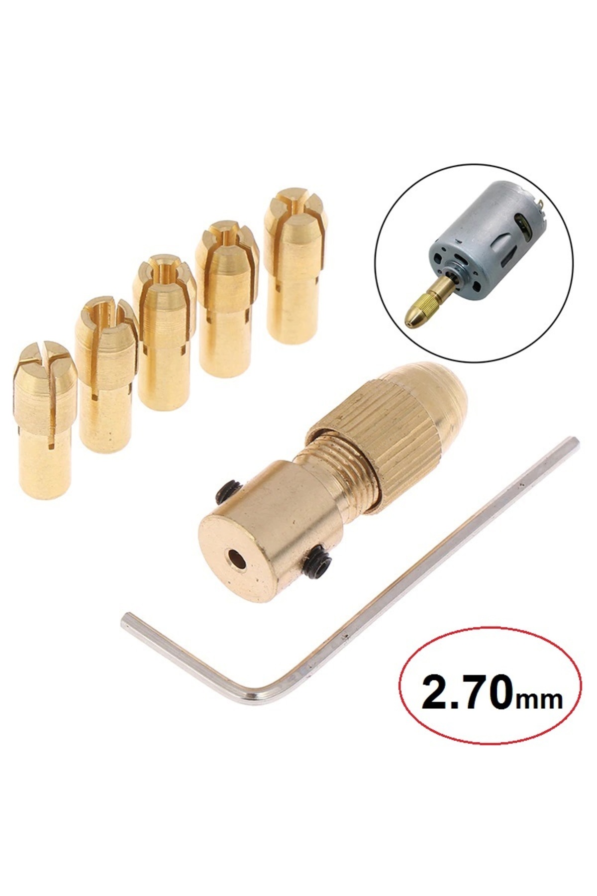 Depolife Motor Için Otomatik Mandren 2.70mm Mil için Üniversal Okul ...