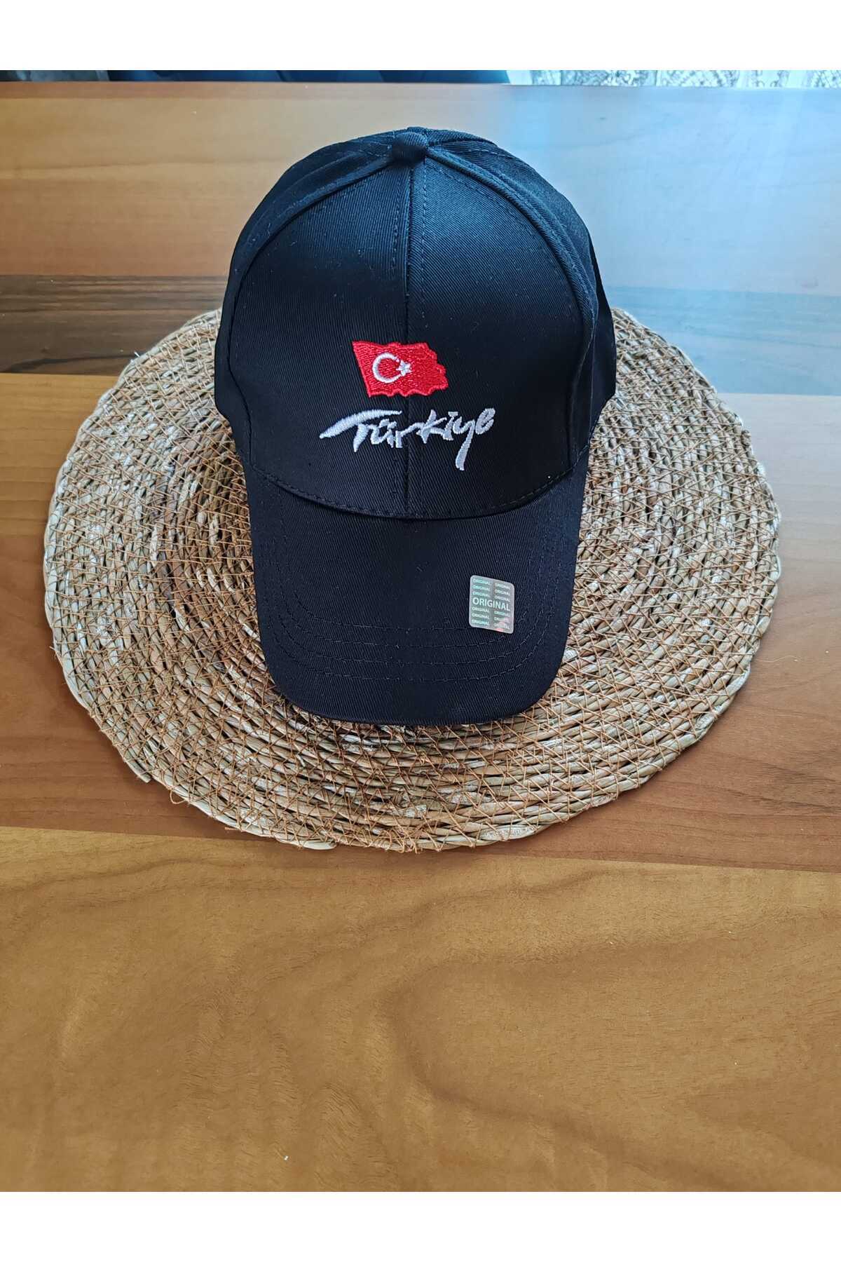 ABAS  Türkiye ve ay yıldızlı bayrağımız baskılı kep şapka