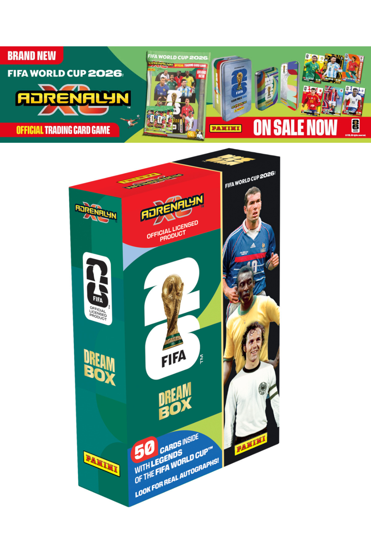 Next Plus Lsanslı FIFA WORLD CUP 2026™ Adrenalyn XL™ - Dream Box