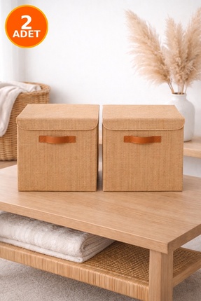 BEST CONCEPT 2 Adet - Dolap İçi Çamaşır Oyuncak Düzenleyici Katlanır Kapaklı ...