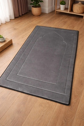 LUGMO Lüks Tay Tüyü Seccade - 8 mm Kalın Süngerli Ortopedik 70x120 cm Taşıma ...