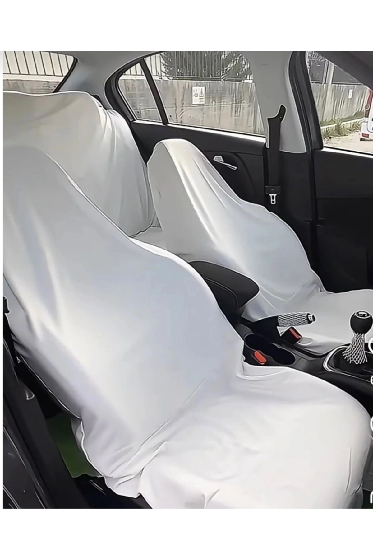 şimika tuning tuningmarketim UNİVERSAL HER ARACA UYUMLU BEYAZ KEFEN KILIFI BOL KESİM KALIN SERVİS KILIFI ÖN VE ARKA TAKIM
