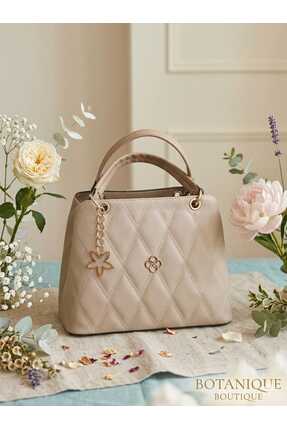 rengarenkmagazasi yumuşak dokulu kapitone desenli kadın omuz ve kol çantası